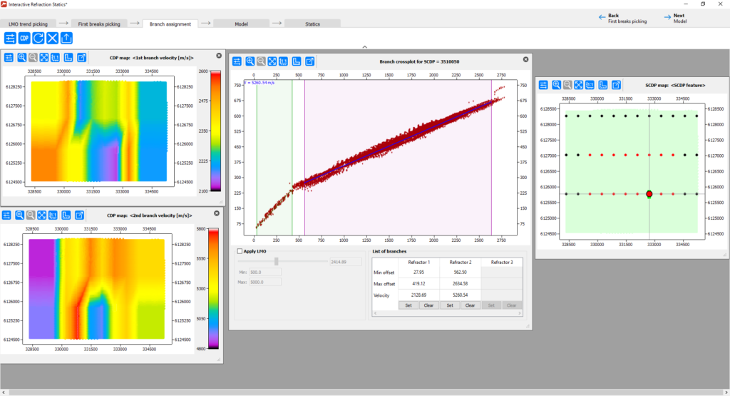 Interactive Refraction Statics | RadExPro